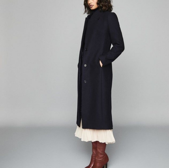 Reiss Jackets & Blazers - NWOT REISS | $645 Mason Longline Wool Blend Coat